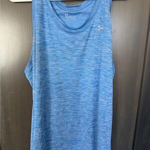 Under Armour Light Blue Heathered Performance Tank
